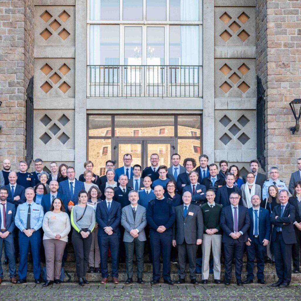Les auditeurs de la majeure SNC de la session nationale de l'IHEDN en Bretagne