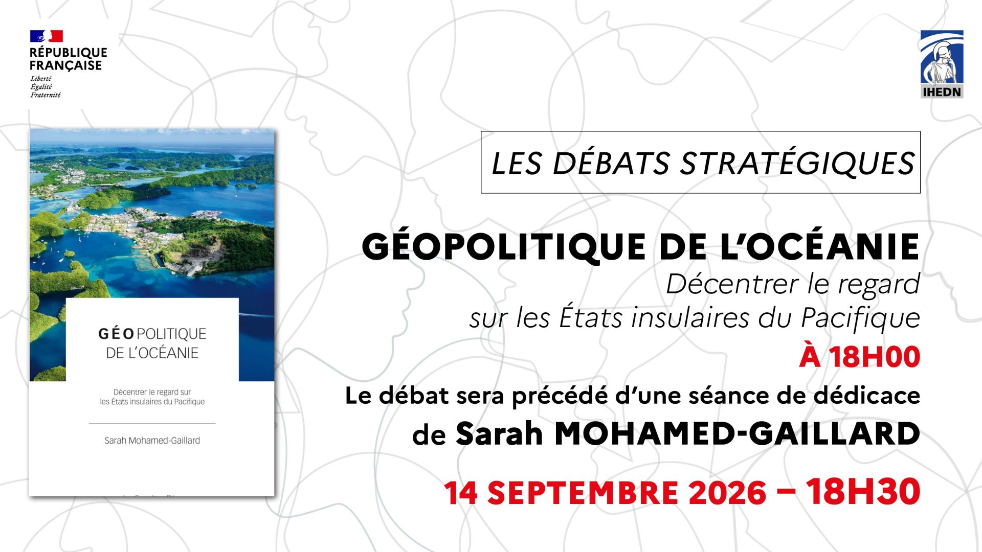 Visuel du débat stratégique sur l'Océanie